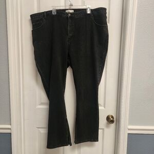 Abercrombie Skunny High Rise Black Women's Jeans Plus Size 37/24